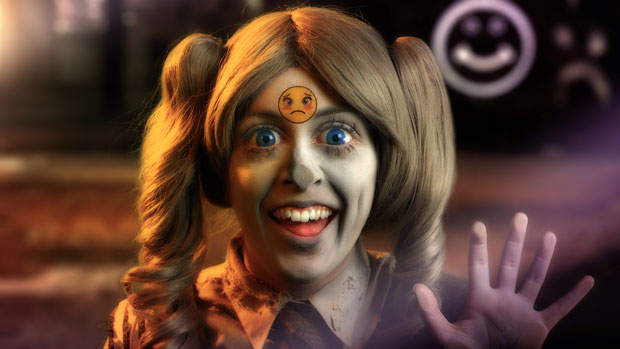  Rachel Maclean 'Feed Me', 2015. Courtesy of the artist, Arts Council Collection, South Bank Centre. Part of the 'I Want, I Want' Art and Technology exhibition at Birmingham Museums