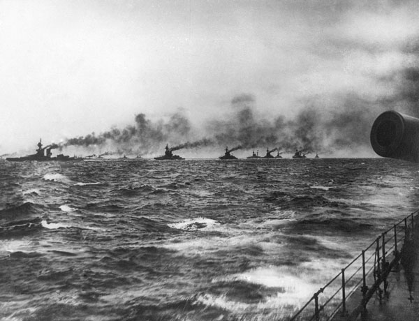  The Grand Fleet at Sea, courtesy of the National Museum of the Royal Navy.  The museum is making preparations to commemorate the Battle of Jutland in 2016.