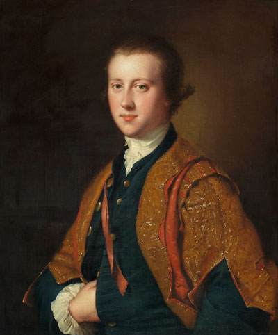 The Hon. Richard Fitzwilliam, 7th Viscount Fitzwilliam of Merrion , Joseph Wright (1734 - 1797), oil on canvas,  height 74.9cm, width  62.2cm. Courtesy of the Fitzwilliam Museum.