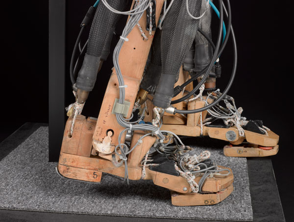  Feet of a biped robot. Courtesy of the Board of Trustees of the Science Museum.