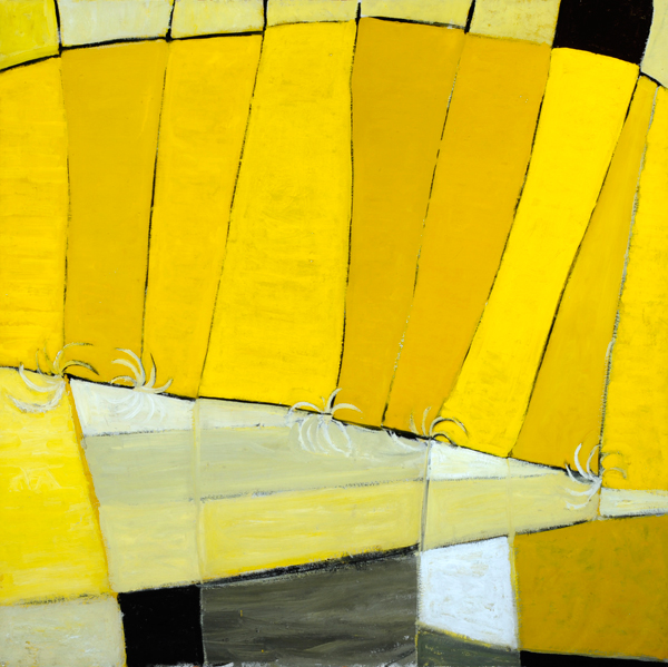 Terry Frost 'High Yellow' from an exhibition at Leeds Art Gallery from 19th June.