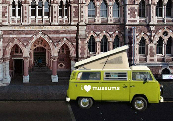 ::The I Love Museums campaign took to the road in late October.  