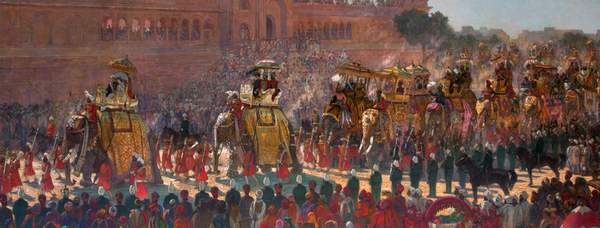 The state entry into Delhi courtesy of Bristol Museums and Art Gallery