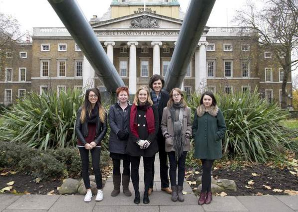 Collaborative Doctoral Award students outside Imperial War Museum London © IWM