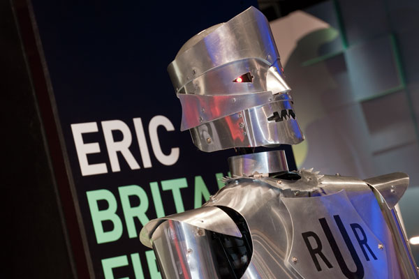  Eric the Robot, a working copy of Britain's first robot. Courtesy of the Board of trustees of the Science Museum