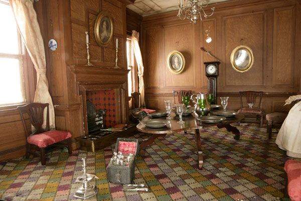  Tate Baby House England—Dining Room, 1760 © Victoria and Albert Museum, London