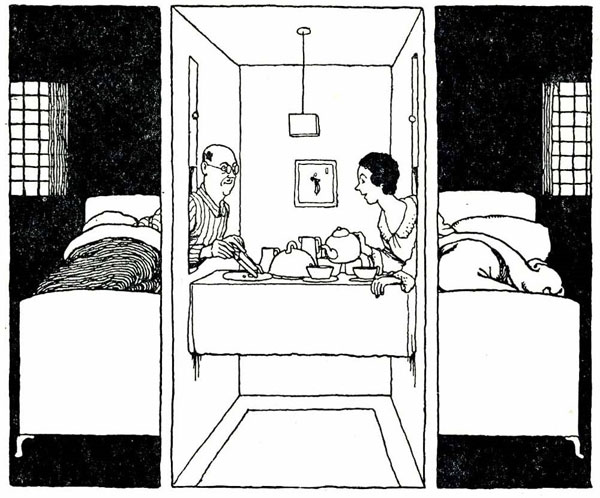  Convenient Morning Room, courtesy of the Heath Robinson museum