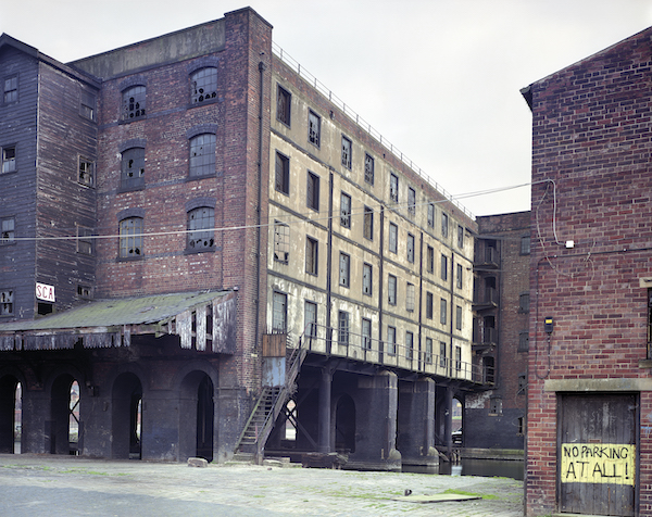 dilapidated warehouse
