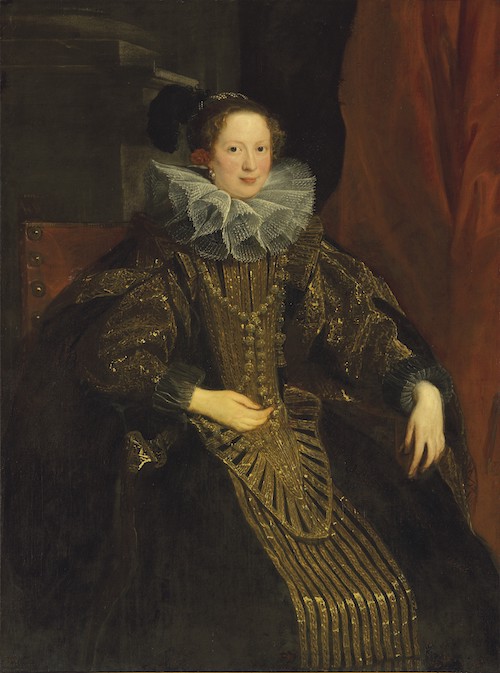 woman with ruff