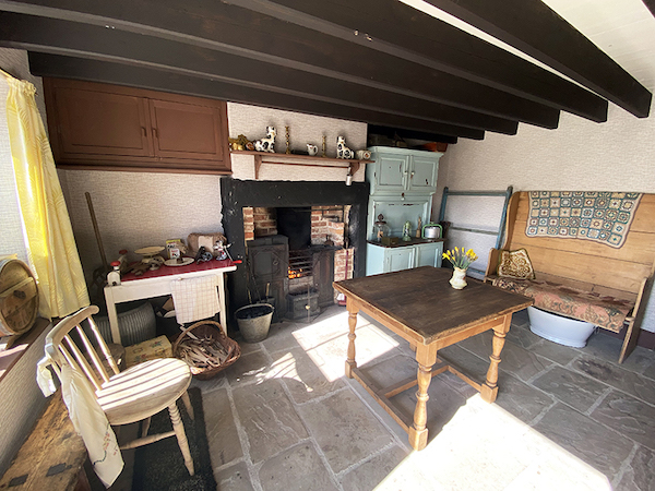 interior of spains field farm