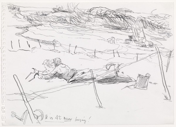 sketch from Falklands War
